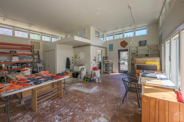 5015 Crow Hill Rd, Austerlitz, NY 12165 - garage with a workshop area