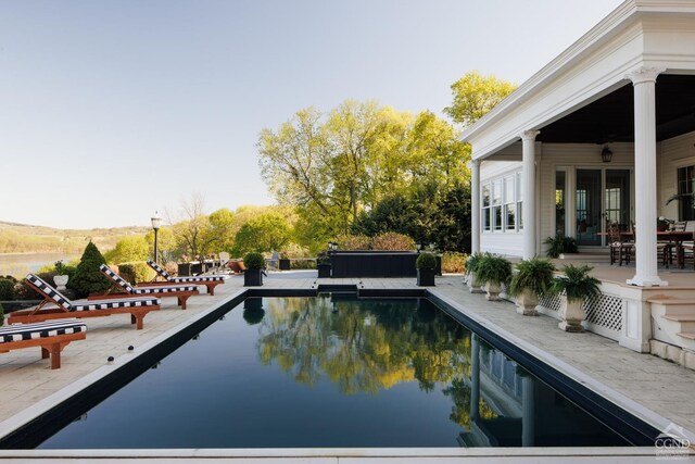152 William St, Catskill, NY 12414 - outdoor pool featuring a patio area