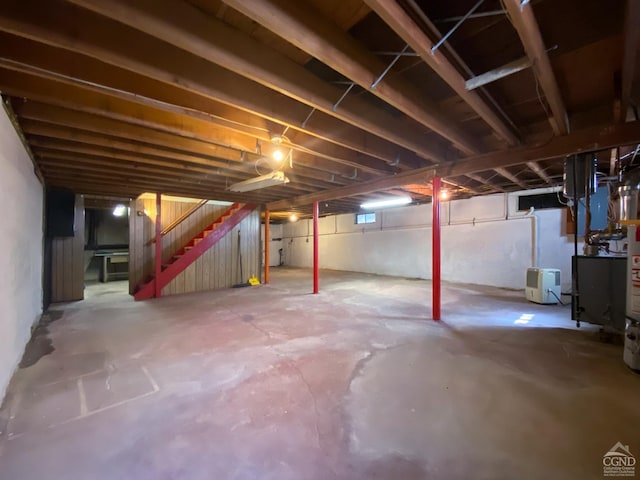 20 Joslen Pl, Hudson, NY 12534 - basement with stairs