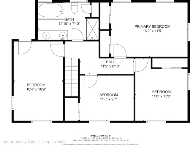 20 Joslen Pl, Hudson, NY 12534 - floor plan / room layout