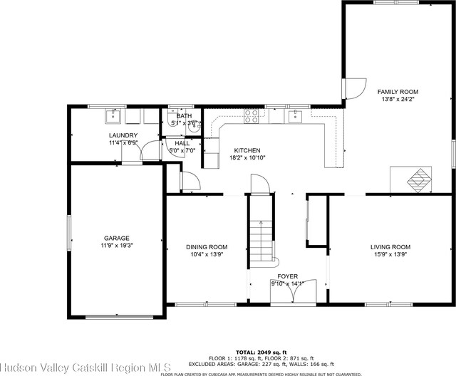 20 Joslen Pl, Hudson, NY 12534 - home floor plan