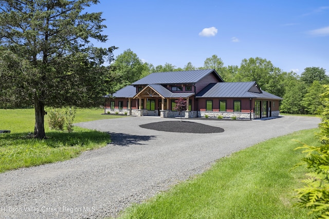 1248 Albany Post Rd, Gardiner, NY 12525 - view of building exterior with curved driveway