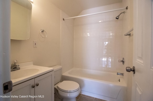 7180 Rte 209, Wawarsing, NY 12489 - full bath featuring shower / washtub combination, vanity, and tile patterned floors