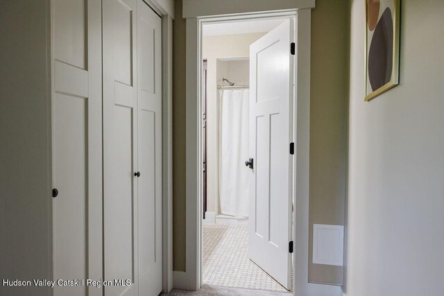 225 Lakeview Rd, Craryville, NY 12521 - hallway featuring baseboards