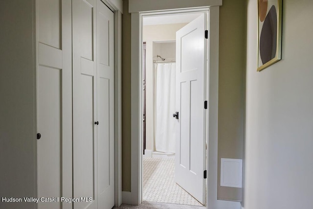 225 Lakeview Rd, Craryville, NY 12521 - hallway featuring baseboards