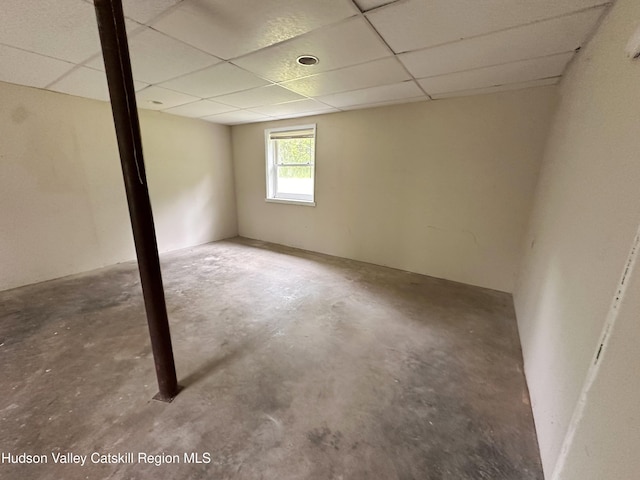 117 Sparling Rd, Saugerties, NY 12477 - basement featuring a drop ceiling