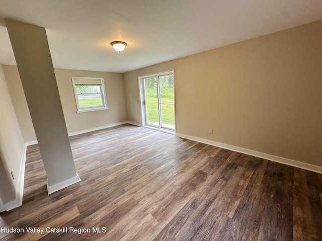 117 Sparling Rd, Saugerties, NY 12477 - spare room featuring wood finished floors and baseboards