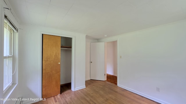 13 Birk St, Acra, NY 12405 - unfurnished bedroom with wood finished floors and a closet