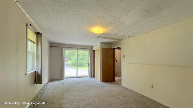 13 Birk St, Acra, NY 12405 - empty room featuring carpet and baseboard heating