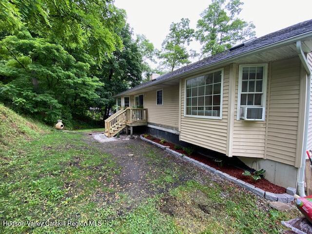 87 Dock St, Saugerties, NY 12477 - view of home's exterior featuring cooling unit