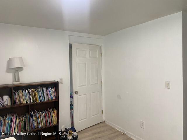 87 Dock St, Saugerties, NY 12477 - sitting room featuring wood finished floors and baseboards