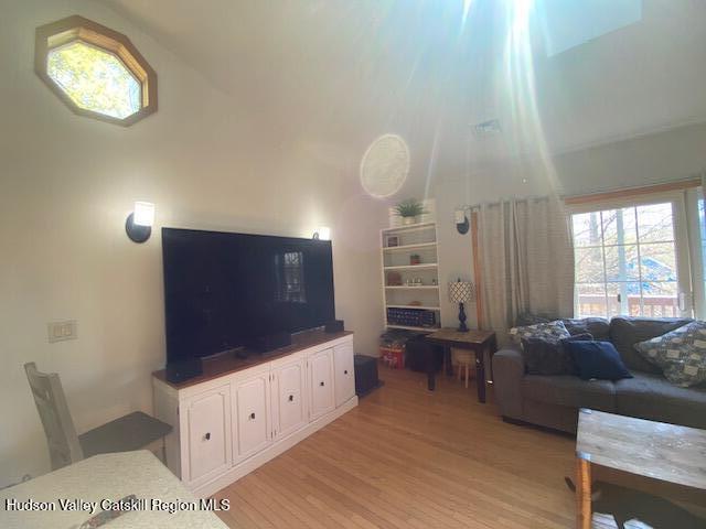 87 Dock St, Saugerties, NY 12477 - living room featuring light wood finished floors