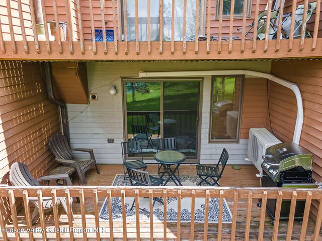 11 Quads Way, Windham, NY 12496 - view of patio / terrace with a balcony