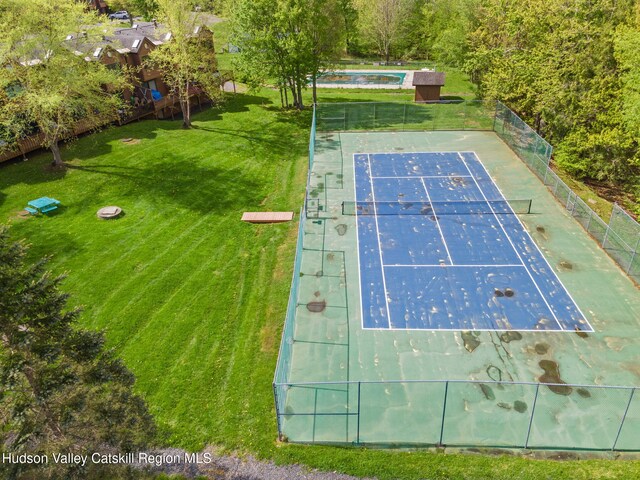 11 Quads Way, Windham, NY 12496 - view of tennis court
