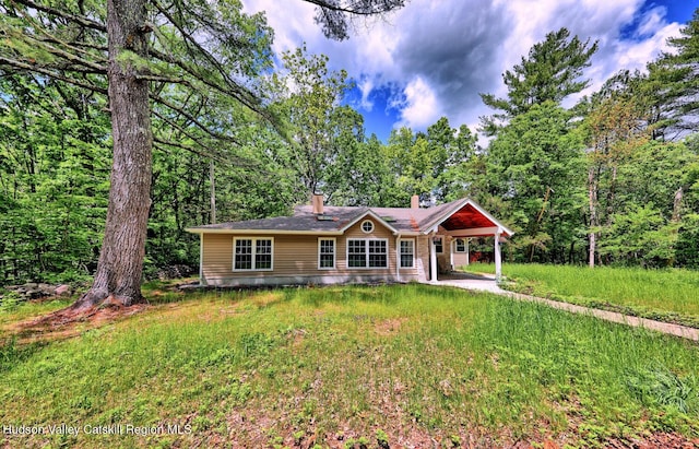 534 Rte 145, Cairo, NY 12413 - single story home featuring a chimney