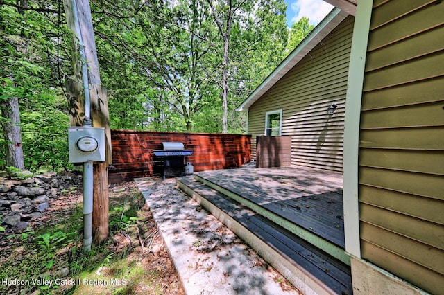 534 Rte 145, Cairo, NY 12413 - view of wooden deck