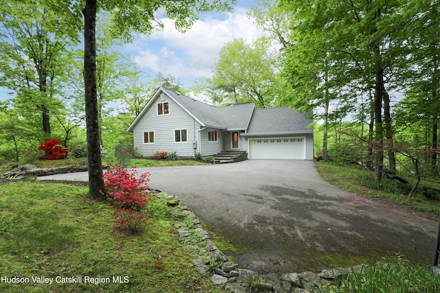 3 Carriage House Ct, Hyde Park, NY 12538 - view of front of house featuring asphalt driveway and a garage