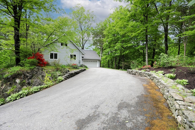 3 Carriage House Ct, Hyde Park, NY 12538 - view of property exterior featuring asphalt driveway and an attached garage
