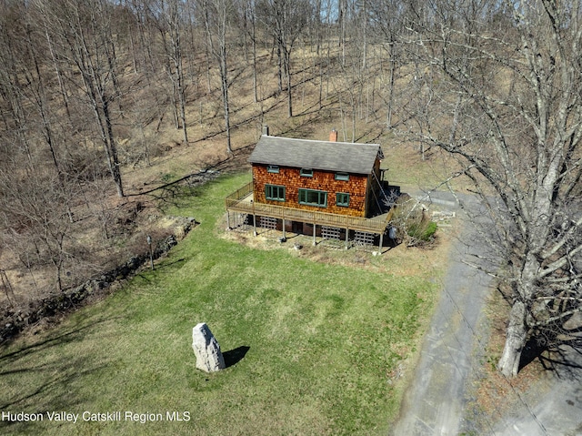 592 County Route 6, High Falls, NY 12440 - bird's eye view