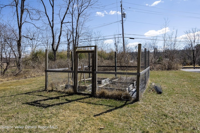 592 County Route 6, High Falls, NY 12440 - view of yard featuring a vegetable garden