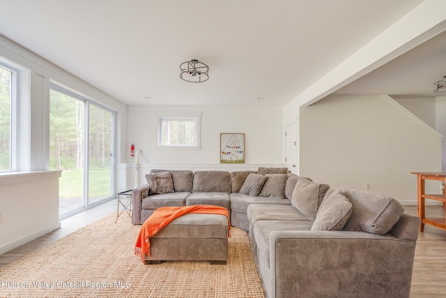 51 Houtman Rd, Saugerties, NY 12477 - living area with light wood-type flooring
