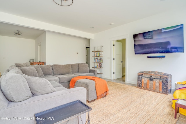 51 Houtman Rd, Saugerties, NY 12477 - living area with wood finished floors