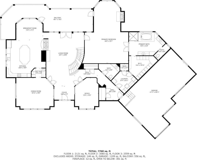 floor plan / room layout
