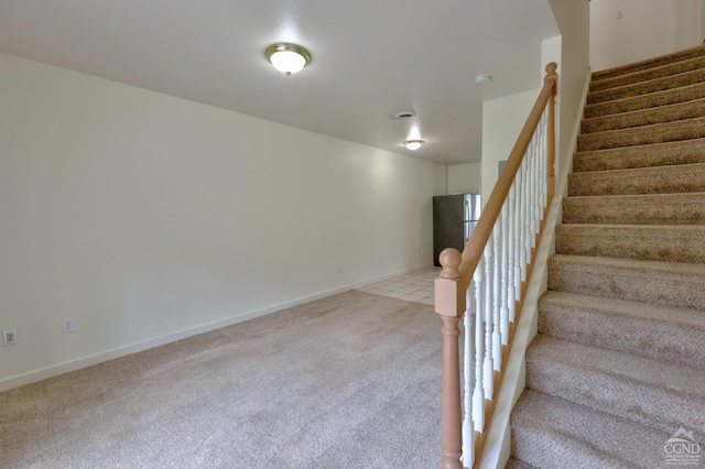 15023 Rte 23 Unit 5, Prattsville, NY 12468 - stairway with carpet floors and baseboards