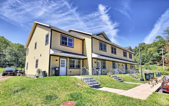 15023 Rte 23 Unit 5, Prattsville, NY 12468 - view of front of property with a front yard and central air condition unit