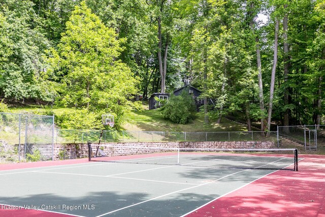 87 Boice Mill Rd, Kerhonkson, NY 12446 - view of tennis court