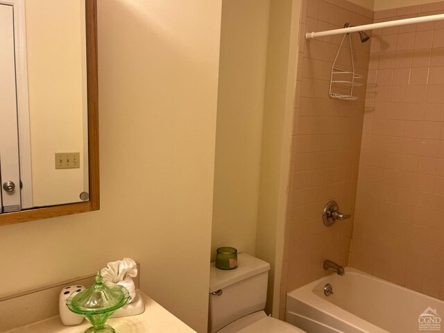 64 Liftside Dr Unit E-5, Hunter, NY 12442 - full bathroom featuring toilet and  shower combination