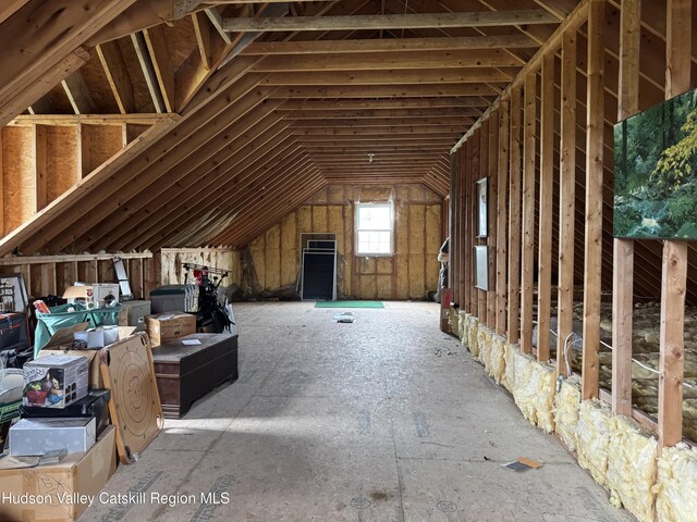 2914 Sleepy Hollow Rd, Athens, NY 12015 - view of unfinished attic
