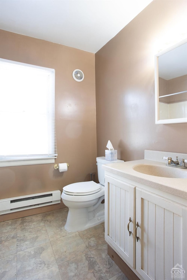 826 Rte 203, Austerlitz, NY 12165 - bathroom featuring a baseboard radiator and vanity