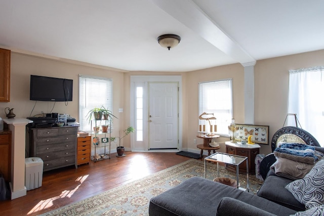 826 Rte 203, Austerlitz, NY 12165 - living area with wood-type flooring