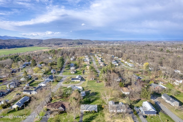 121 Rayna St, Hurley, NY 12443 - aerial view of property's location with nearby suburban area and mountains