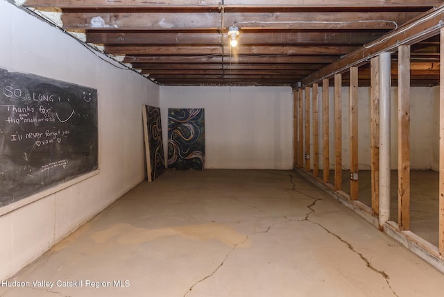 121 Rayna St, Hurley, NY 12443 - view of unfinished basement