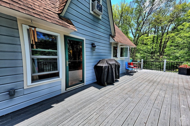 630 County Route 11, Ancram, NY 12502 - wooden deck featuring grilling area