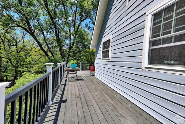 630 County Route 11, Ancram, NY 12502 - view of wooden terrace