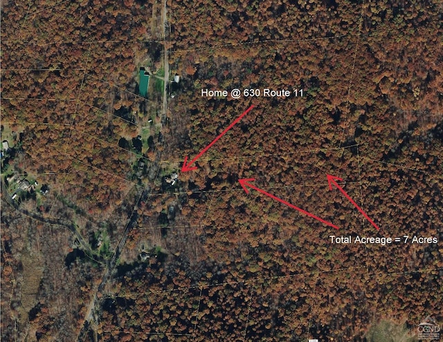 630 County Route 11, Ancram, NY 12502 - map of property location