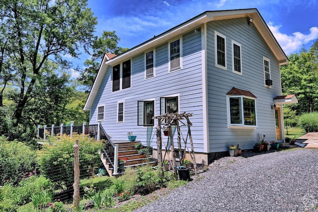 630 County Route 11, Ancram, NY 12502 - view of front of property with stairway