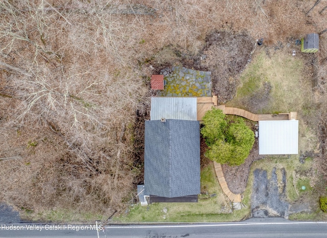 drone / aerial view