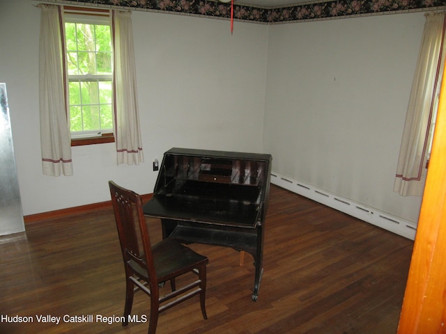 12 Fabiano Blvd, Hudson, NY 12534 - dining area featuring baseboard heating and wood finished floors