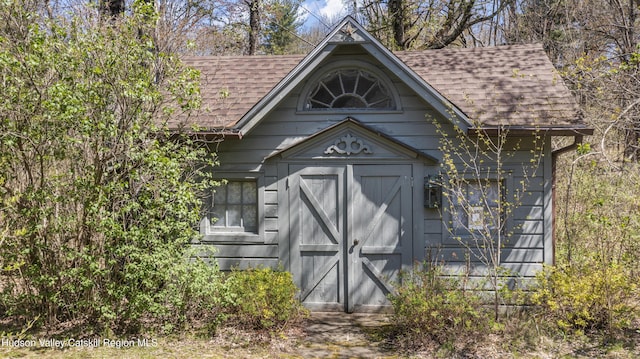455 Post Hill Rd, Craryville, NY 12534 - view of shed