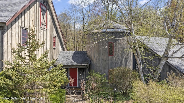 455 Post Hill Rd, Craryville, NY 12534 - view of front of home featuring roof with shingles
