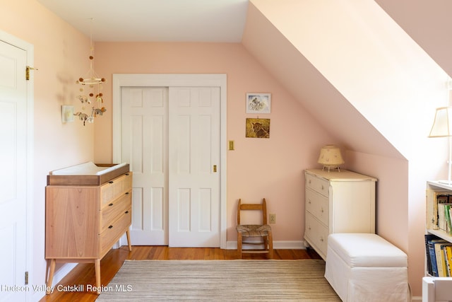 17 Stephen Dr, Hudson, NY 12534 - sitting room featuring wood finished floors and lofted ceiling