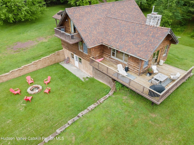 552 Bearkill Rd, Gilboa, NY 12076 - aerial view of property and surrounding area