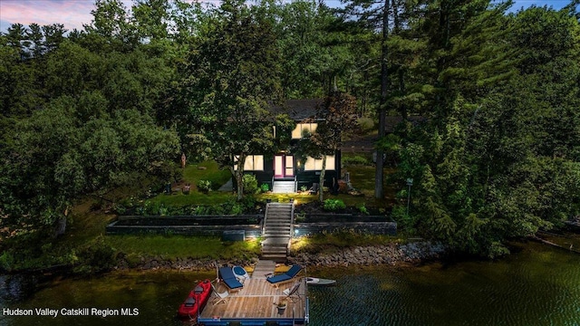 162 Methodist Farm Rd, Averill Park, NY 12018 - aerial view of property and surrounding area featuring a large body of water
