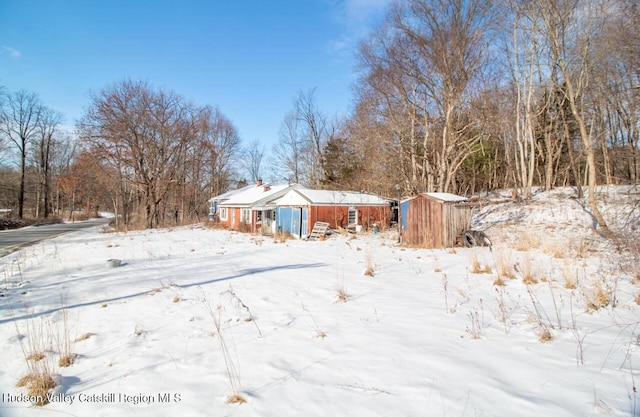 127 Spring Lake Rd, Red Hook, NY 12571 - view of yard layered in snow