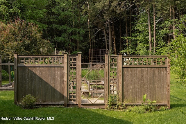 70 Reardon York Ests, Canaan, NY 12029 - gate featuring a forest view