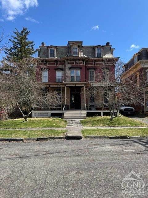 22 Liberty St, Catskill, NY 12414 - second empire-style home with mansard roof